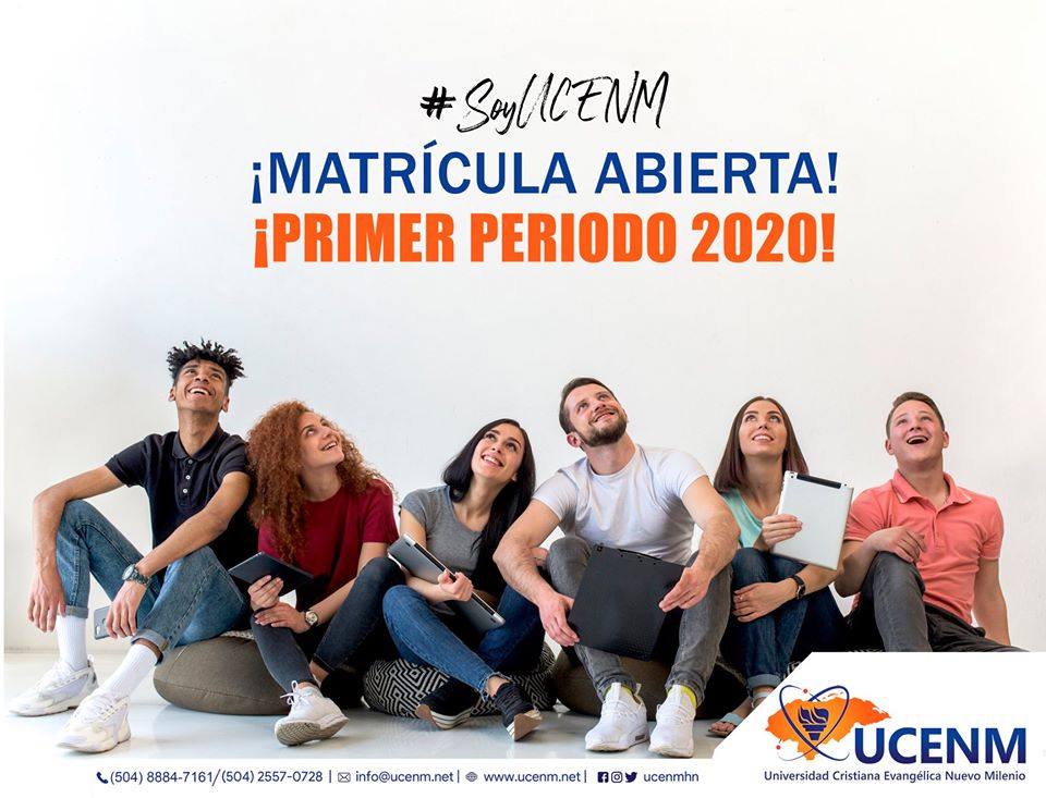matricula UCENM enero 2020