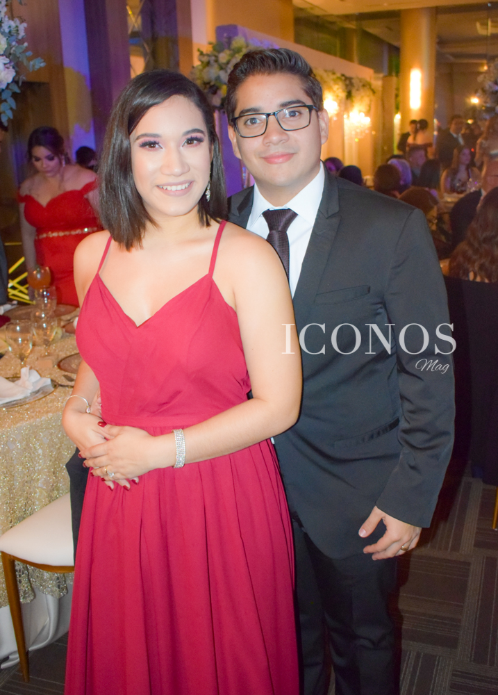 Mariela Aguilar y Bryan Ortega