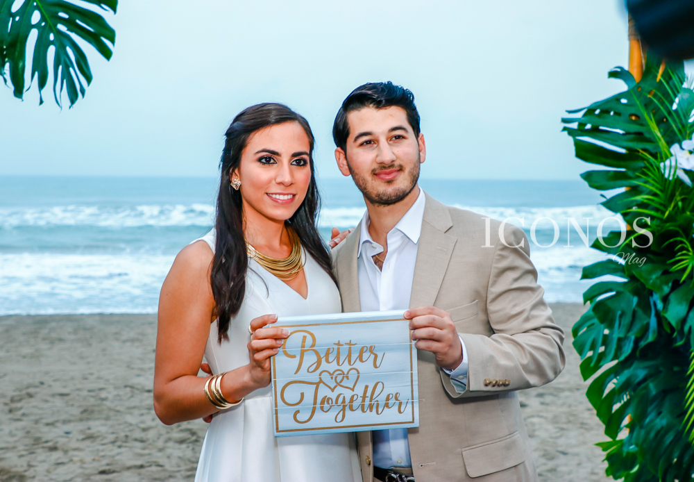 Boda civil Siham Handal y Jesús Canahuati
