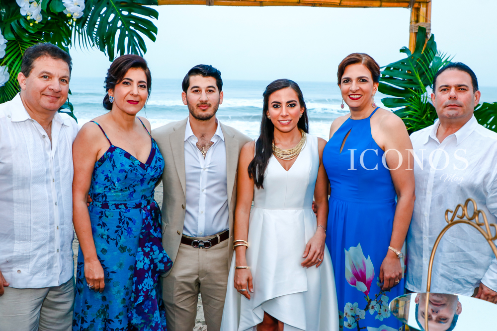Boda civil Siham Handal y Jesús Canahuati