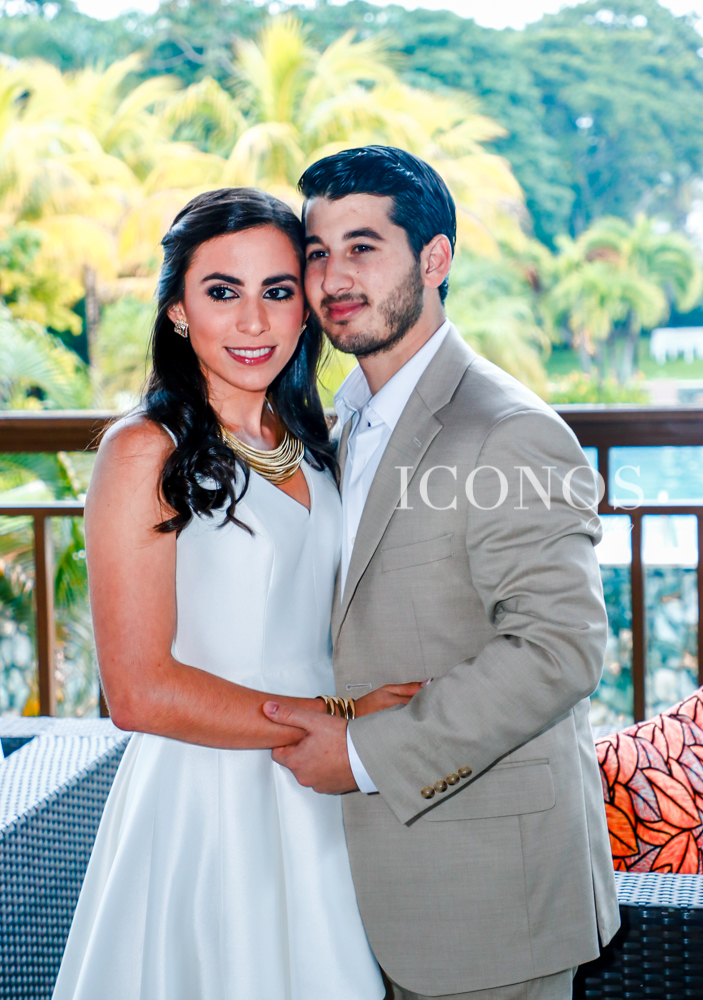 Boda civil Siham Handal y Jesús Canahuati