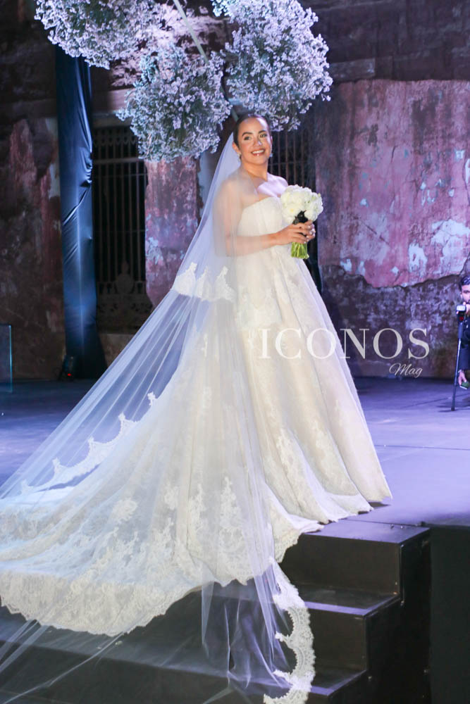 Ceremonia nupcial de Ángella Andonie y Rafael Zelaya