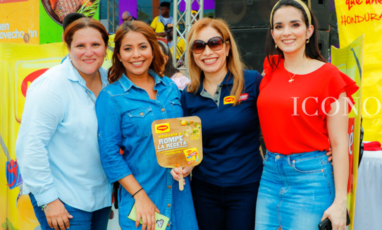 Maggi en el Día del Pollo Chuco Honduras