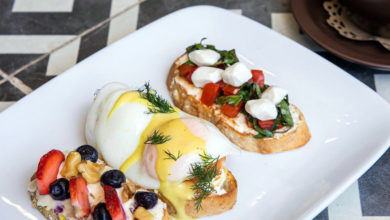 Menú Welchez Café en Honduras