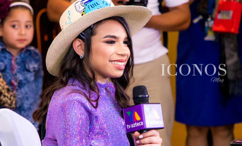 Angie Flores en Honduras conferencia de prensa