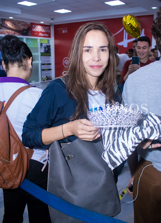 Angie Flores llega a Honduras