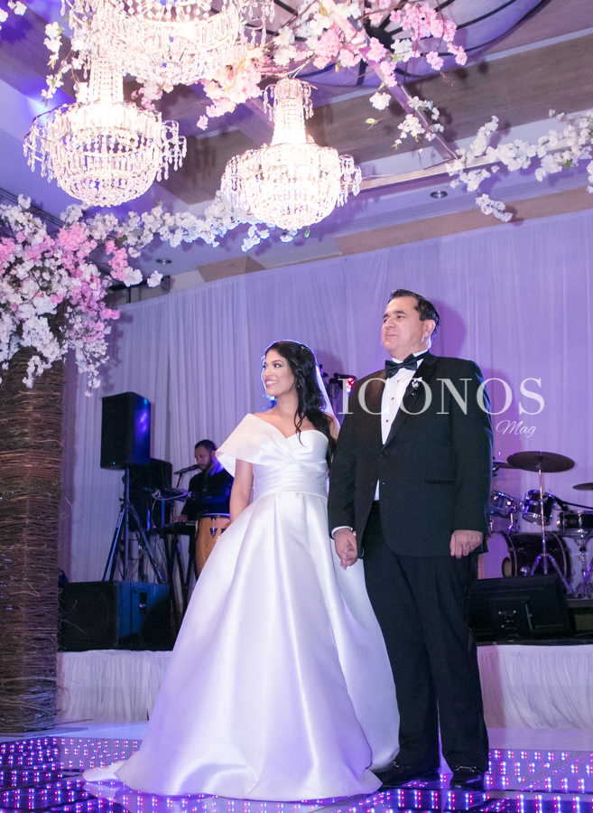 Banquete nupcial de Connie Ramos y Miguel Pineda