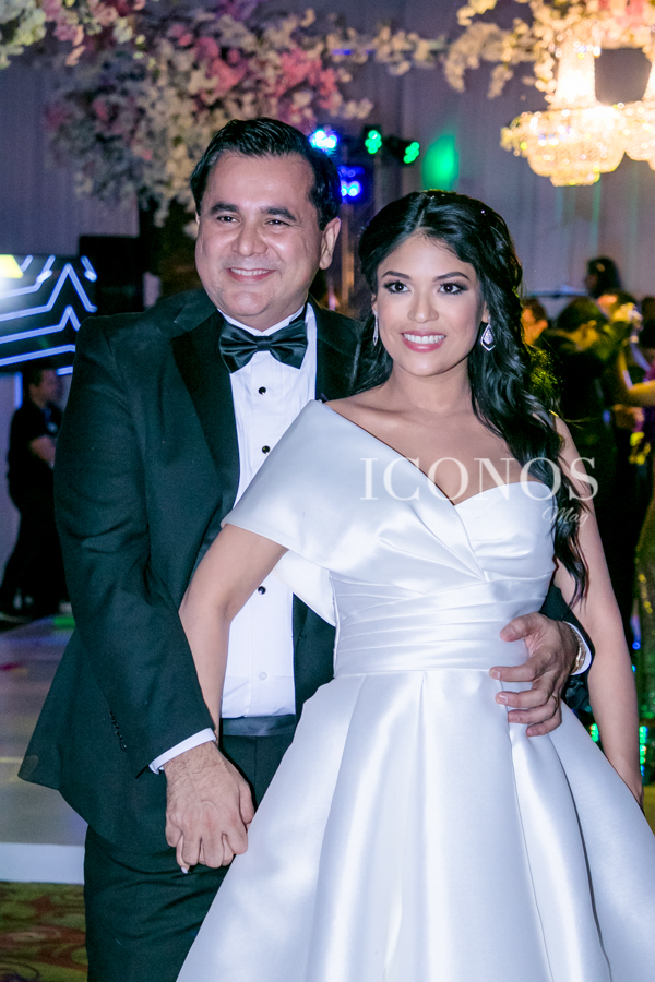Banquete nupcial de Connie Ramos y Miguel Pineda