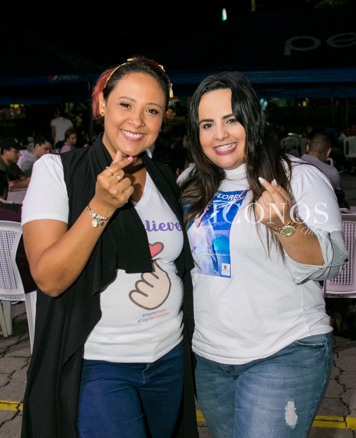 concierto final Angie Flores San Pedro Sula