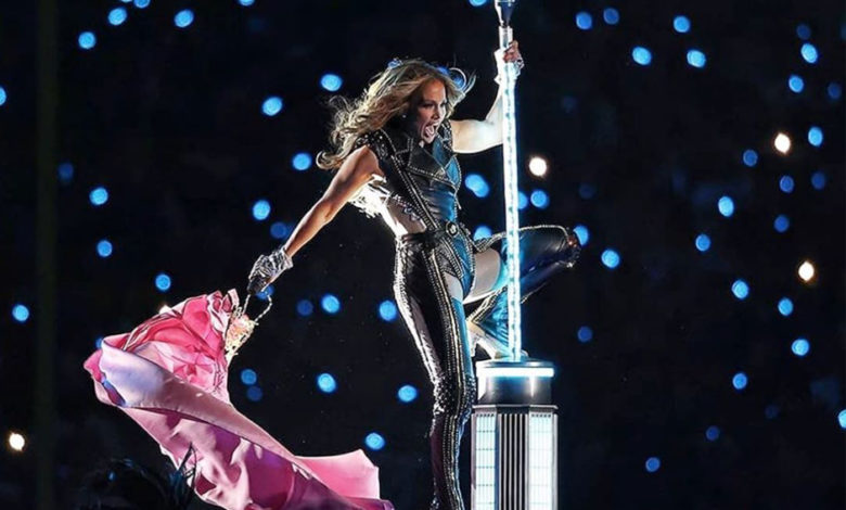 Jennifer López en Super Bowl 54 2020