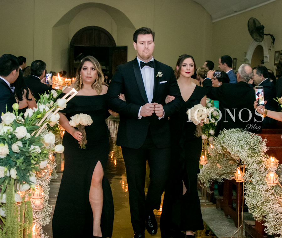 Boda de Dominique Hawit y Adrián Patrón