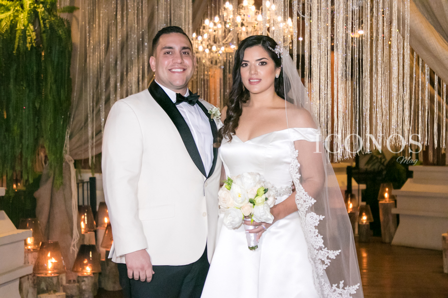 Banquete nupcial de Dominique Hawit y Adrián Patrón