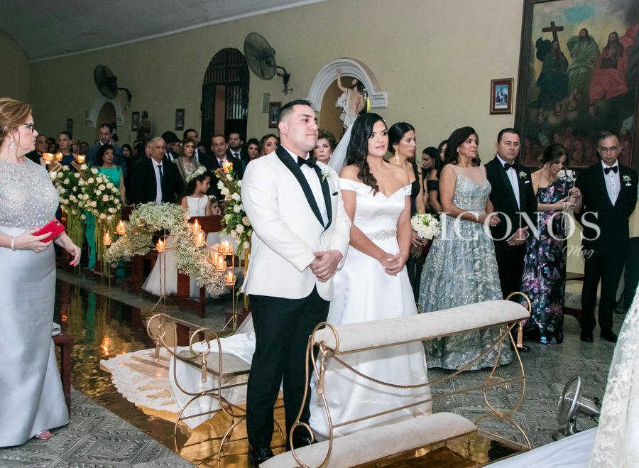 Boda de Dominique Hawit y Adrián Patrón