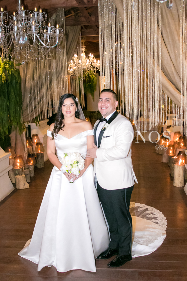 Banquete nupcial de Dominique Hawit y Adrián Patrón