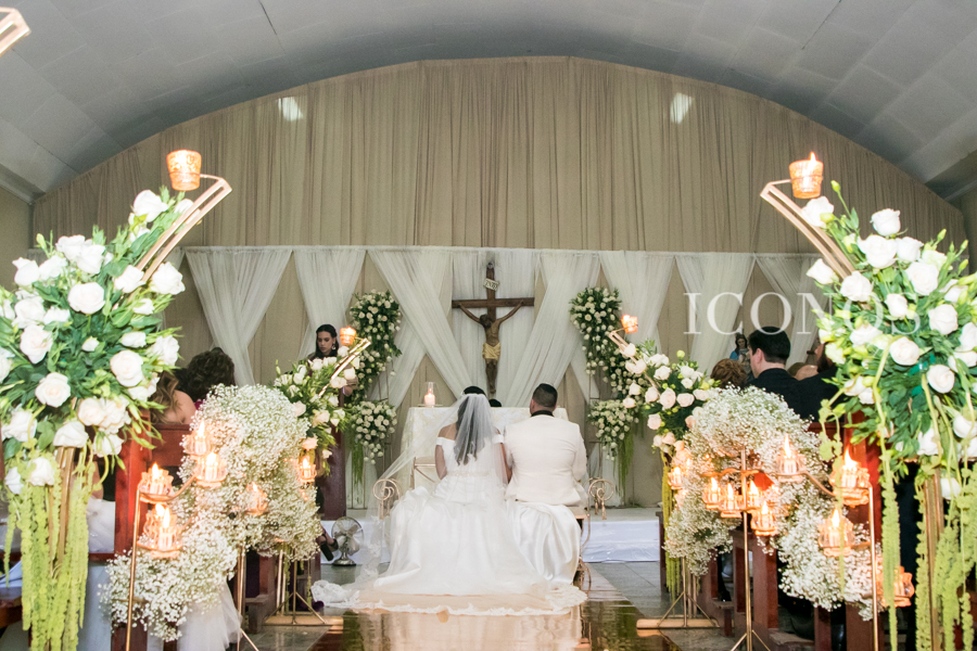 Boda de Dominique Hawit y Adrián Patrón