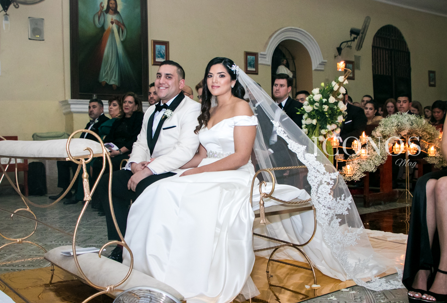 Boda de Dominique Hawit y Adrián Patrón