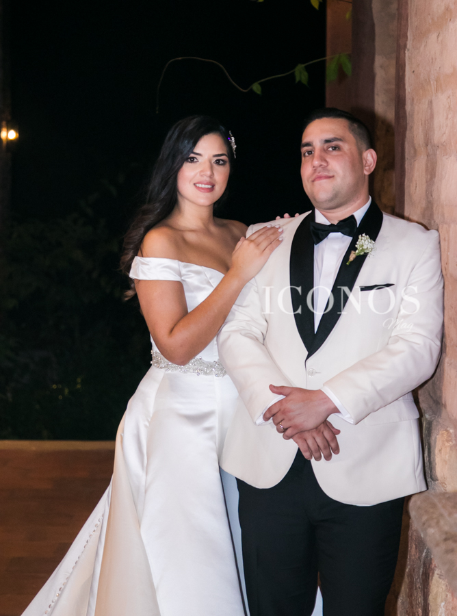 Banquete nupcial de Dominique Hawit y Adrián Patrón