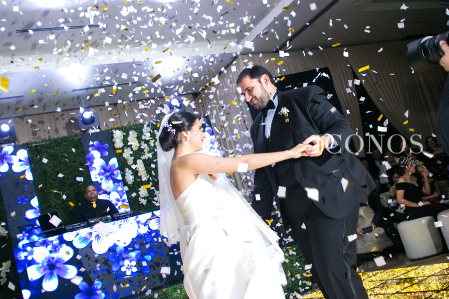 Banquete nupcial Caroll Perelló y Elías Handal