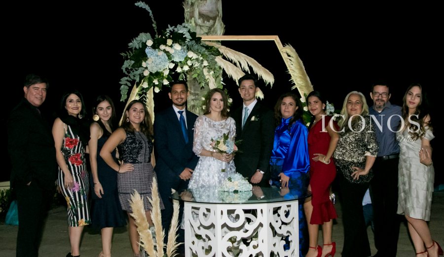 Boda civil de Paola Loreth Pineda y José Alejandro Martínez