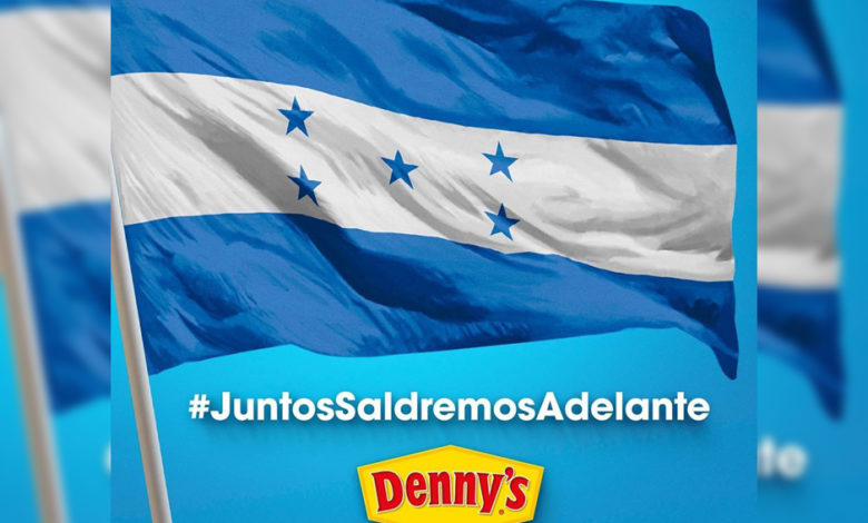 Dennys Honduras entrega alimentos Aldea El Lolo