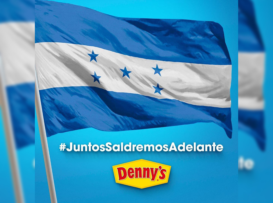 Dennys Honduras entrega alimentos Aldea El Lolo