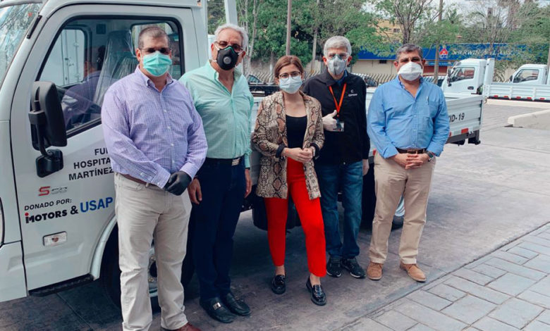 Donativo USAP Hospital Leonardo Martínez