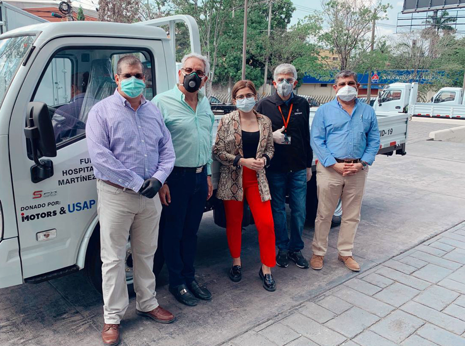 Donativo USAP Hospital Leonardo Martínez