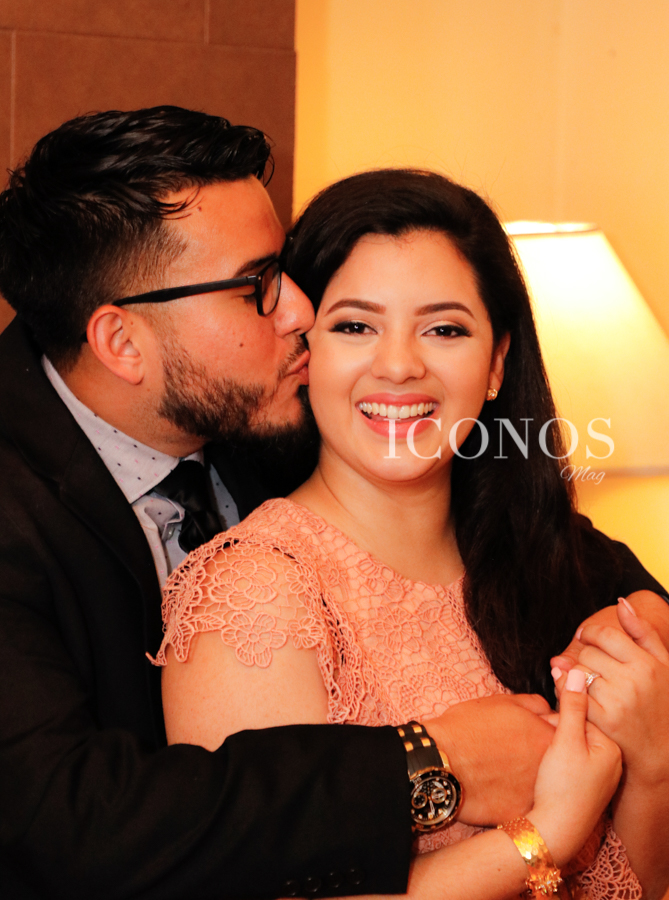 Compromiso matrimonial de Lidia Mendoza y Nelson Pérez