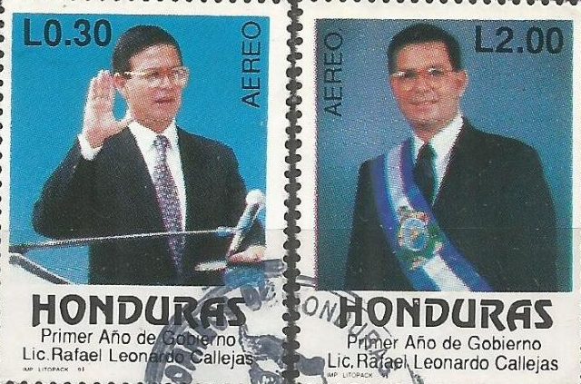Norma Regina y Rafael Leonardo Callejas