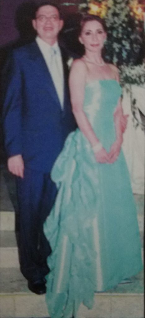 Norma Regina y Rafael Leonardo Callejas