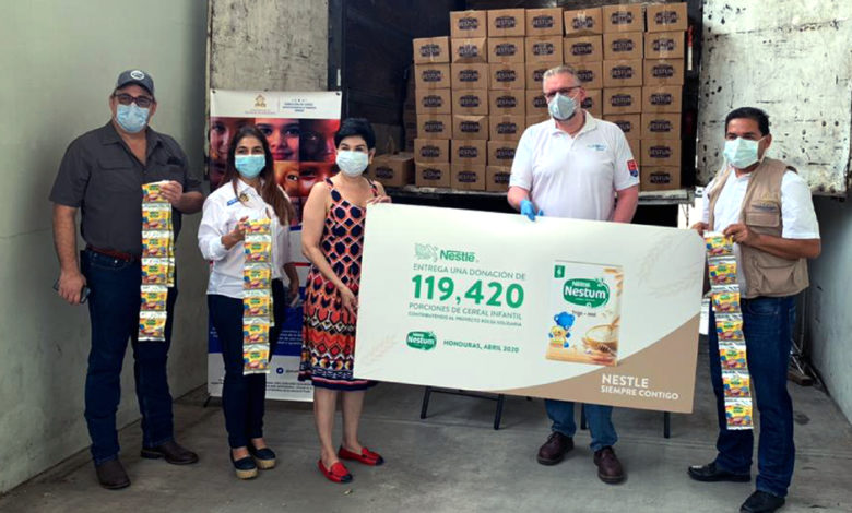 Donativo cereal Nestum Nestle