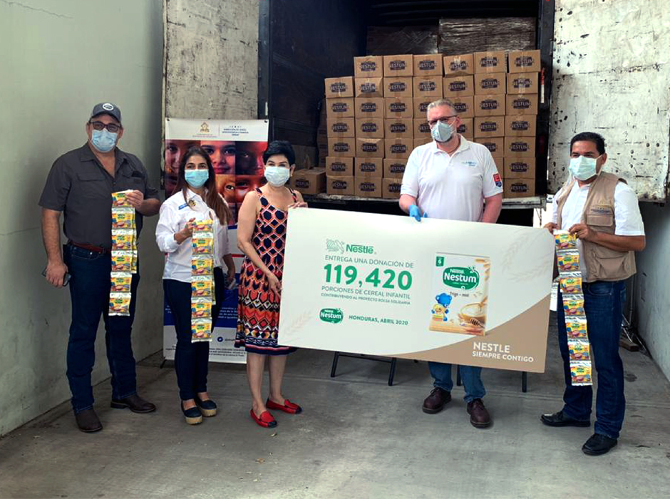 Donativo cereal Nestum Nestle