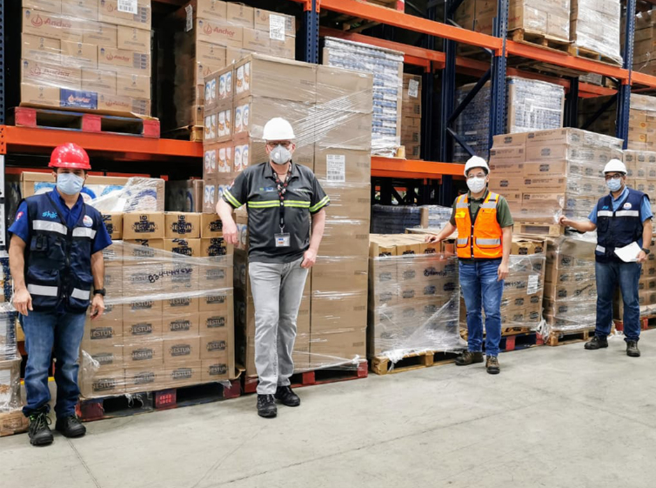 Nestlé Honduras donación Dinaf