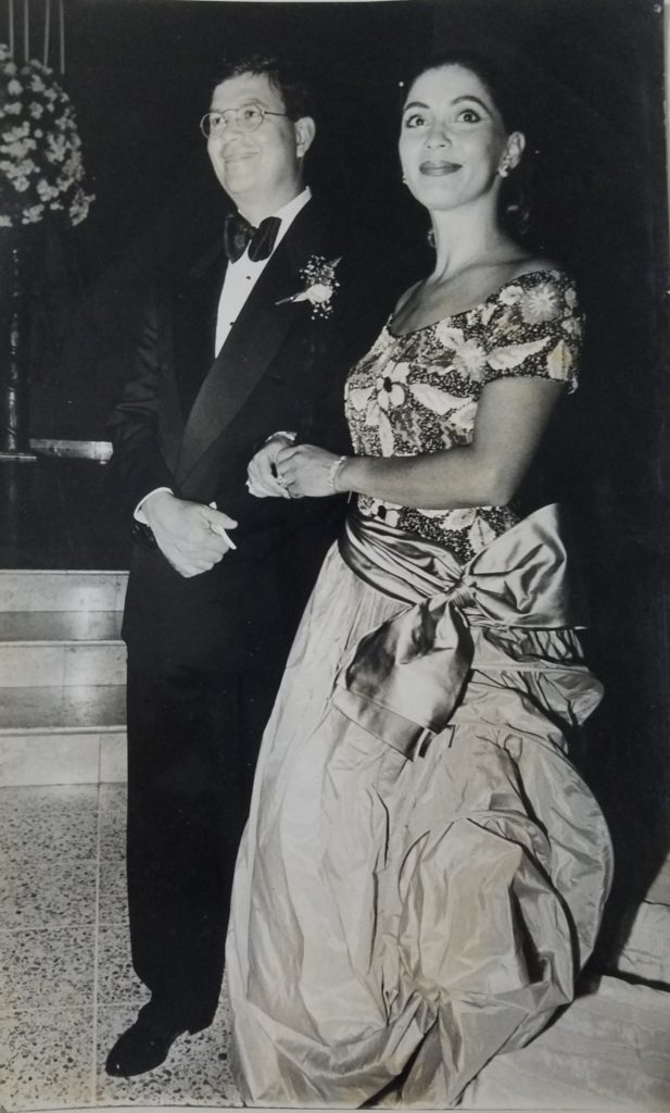 Norma Regina y Rafael Leonardo Callejas