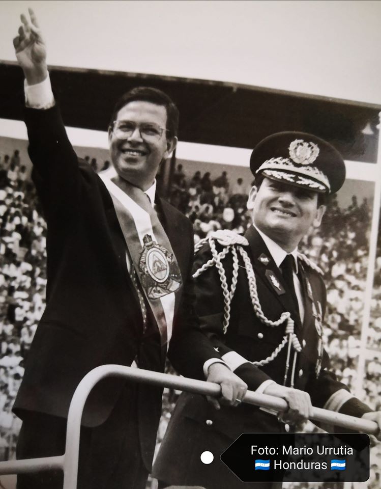 Norma Regina y Rafael Leonardo Callejas
