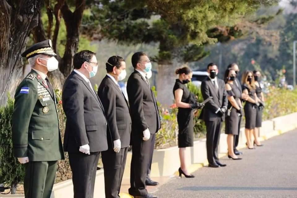 Funeral del expresidente Rafael Leonardo Callejas