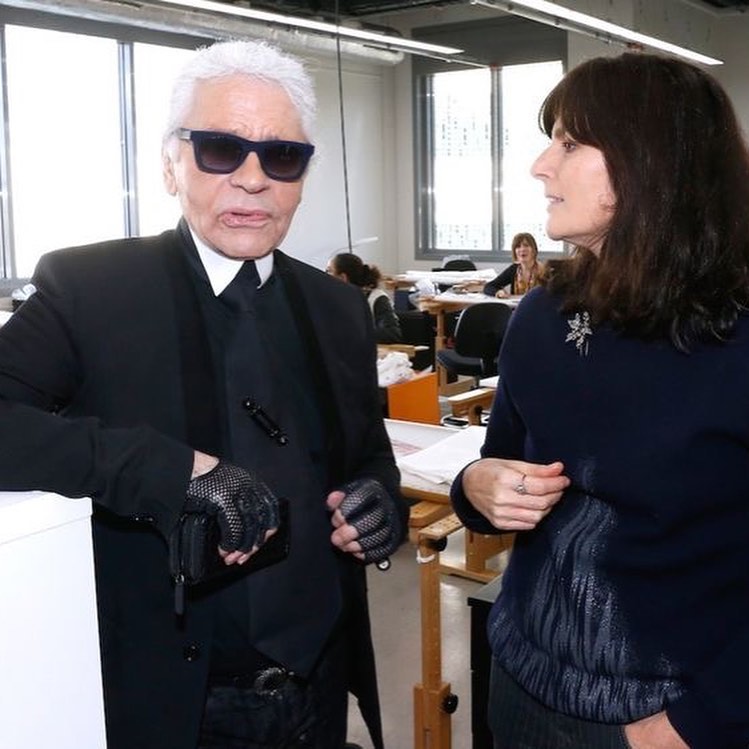 La diseñadora Virginie Viard