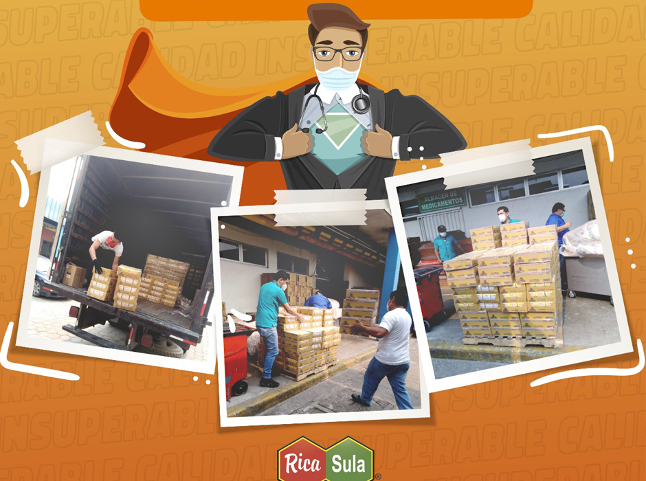 Donativo Rica Sula Hospital Mario Catarino Rivas