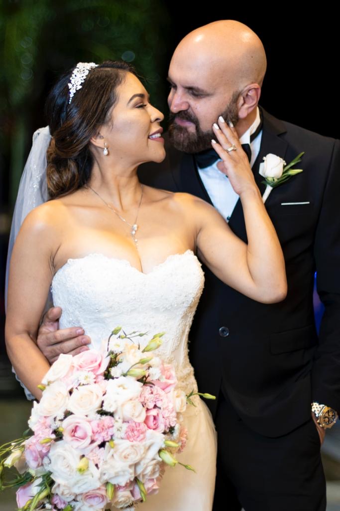 Karla Mancía y Ariel Marrero