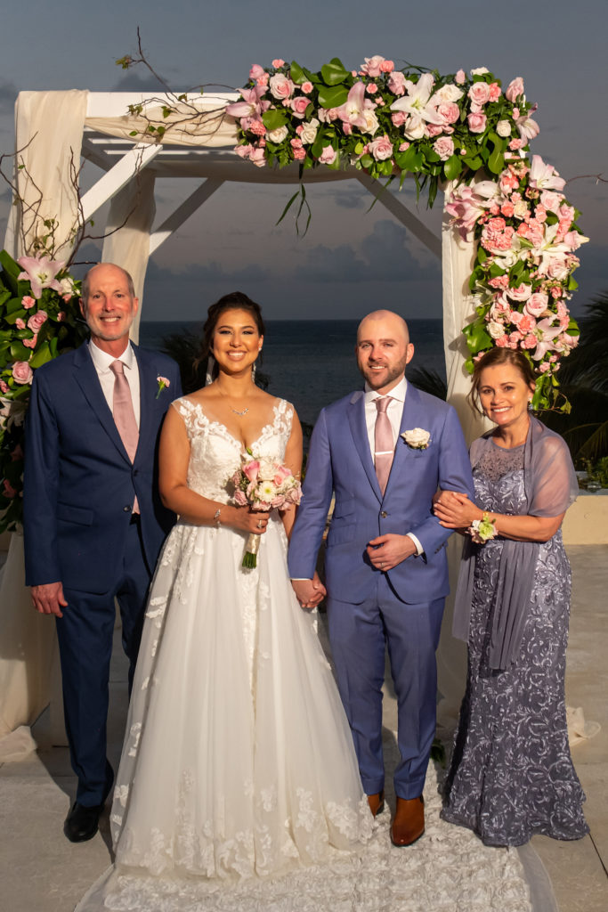 Glenda Euceda y Ryan Bowen