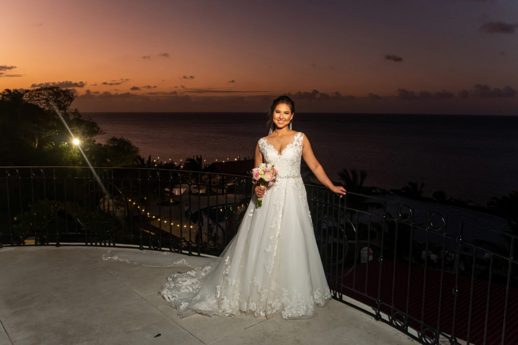 Glenda Euceda y Ryan Bowen