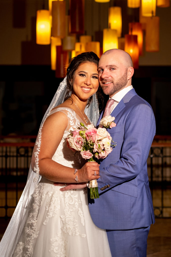 Glenda Euceda y Ryan Bowen