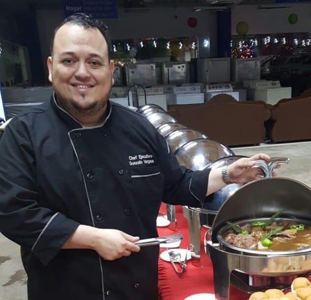 El chef Gonzalo Vargas