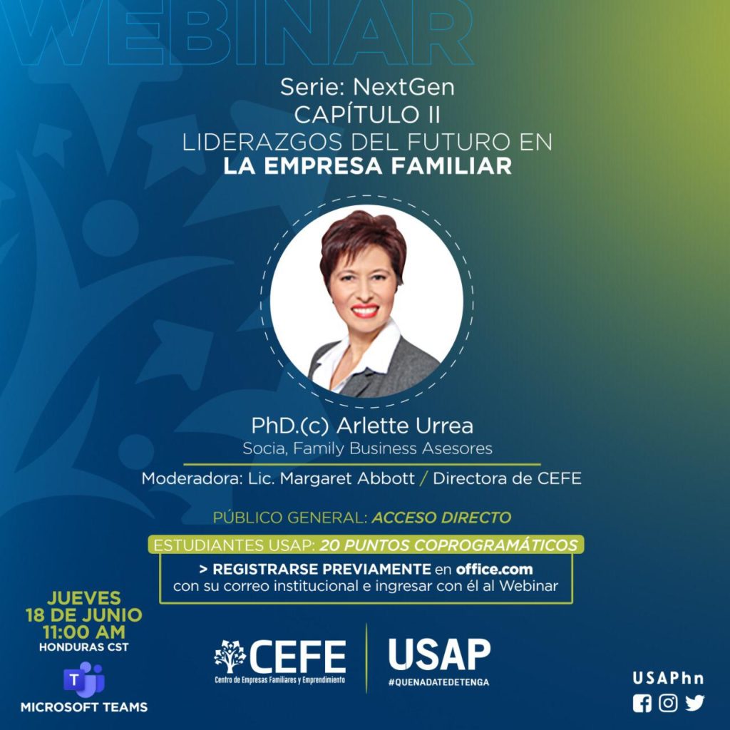 Serie de Webinars USAP 2020