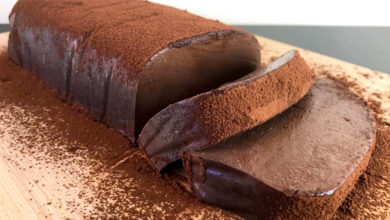 Mousse Cake de Chocolate Japonés