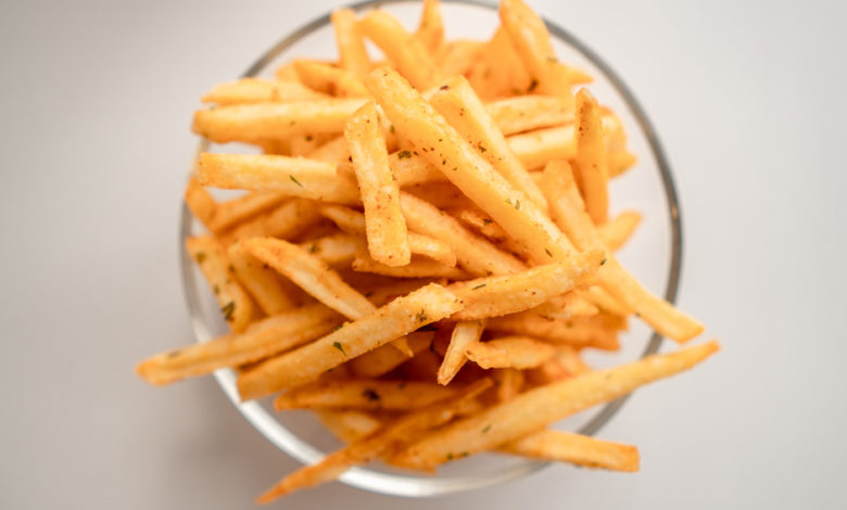 receta de papas fritas sazonadas