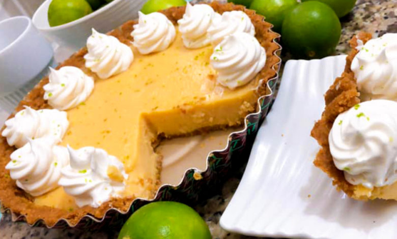 receta pie de limón