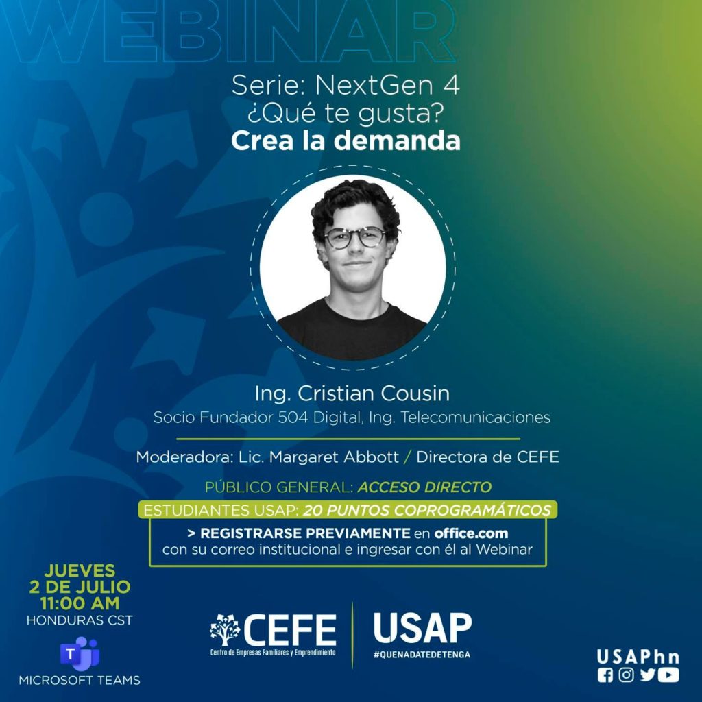 Nueva Serie de Webinars USAP 2020