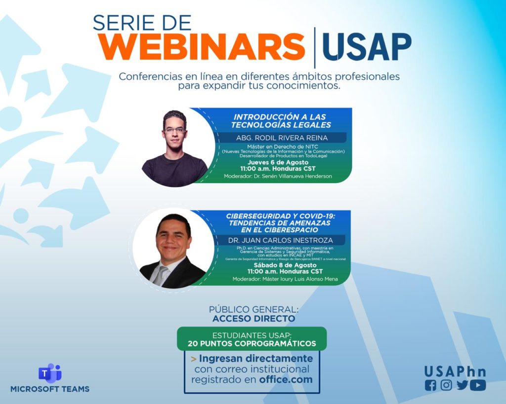 Nuevos Webinar USAP 2020 