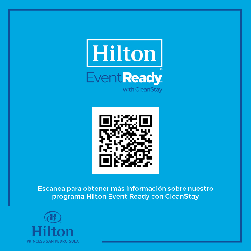 La bioseguridad y excelencia hotel Hilton Princess San Pedro Sula